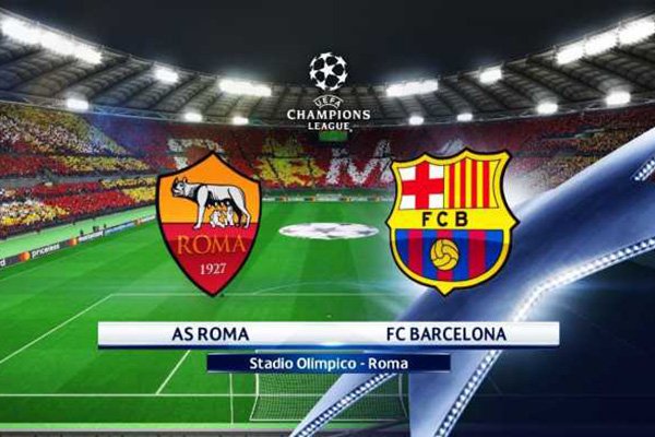 Prediksi Pertandingan Sepakbola Liga Champions AS Roma vs Barcelona