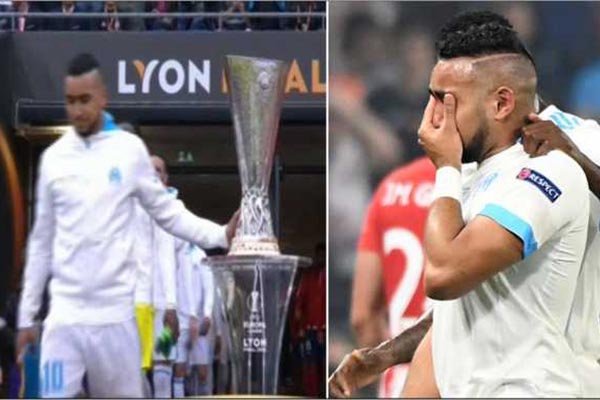 Kapten Marseille Langgar Tabu Sentuh Piala Tapi Gagal Juara