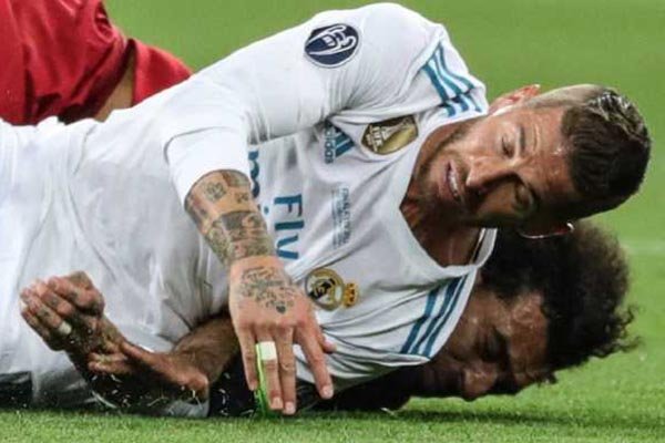 Sergio Ramos Akhirnya Dituntut Usai Buat Mohamed Salah Cedera