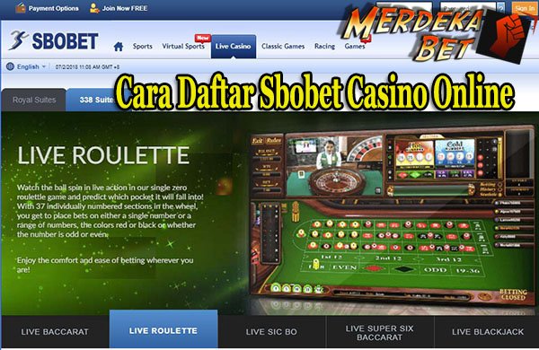 Cara Daftar Sbobet Casino Online